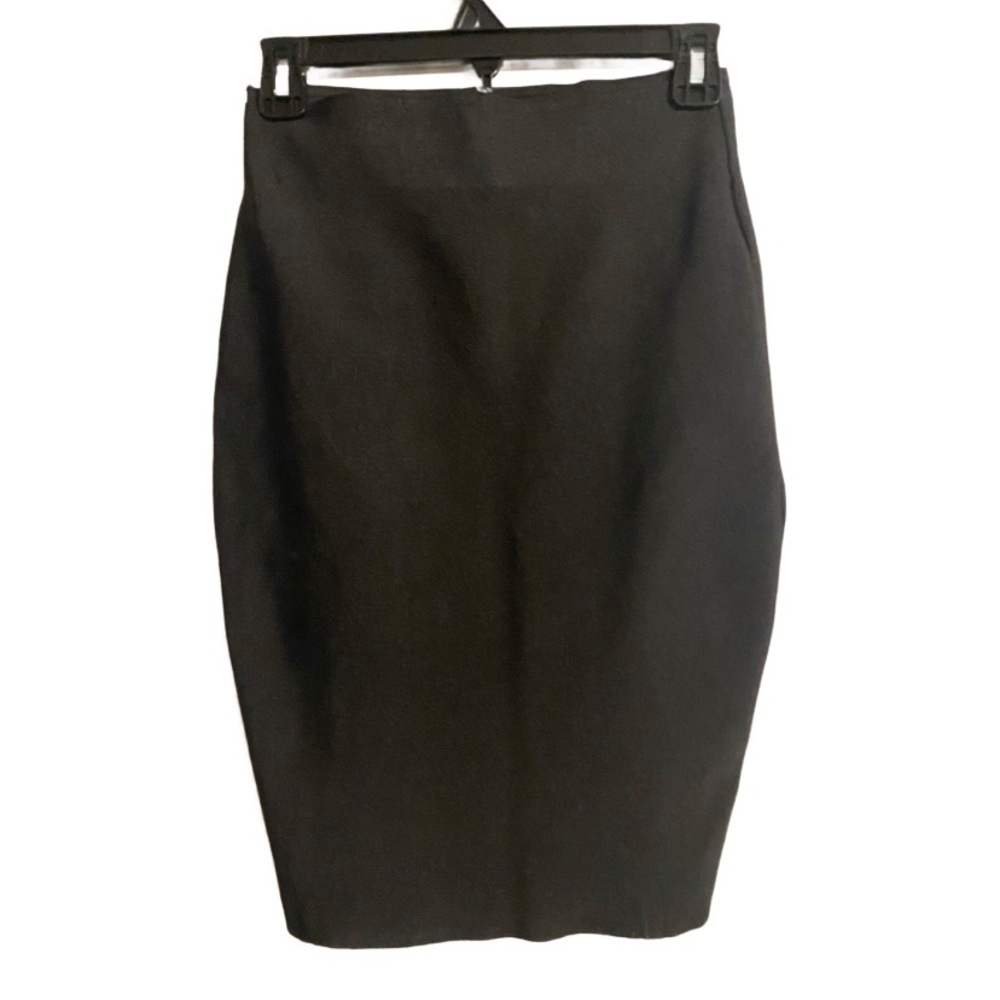 NWOT Wow Couture Black Pencil Skirt Size 8